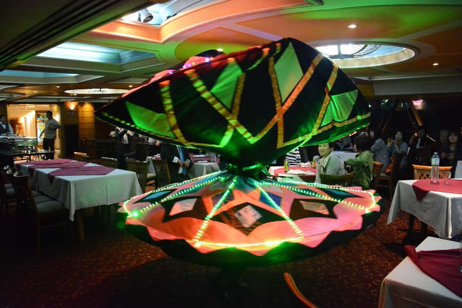 Cairo: Nile Sunset Dinner Cruise, Show & Optional Transfer - Dinner aboard the Nile Crystal