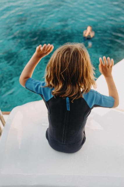 Cala'n Bosc: 3.5-Hour South Coast Sightseeing Boat Trip - Swimming, snorkeling, and the waterslide