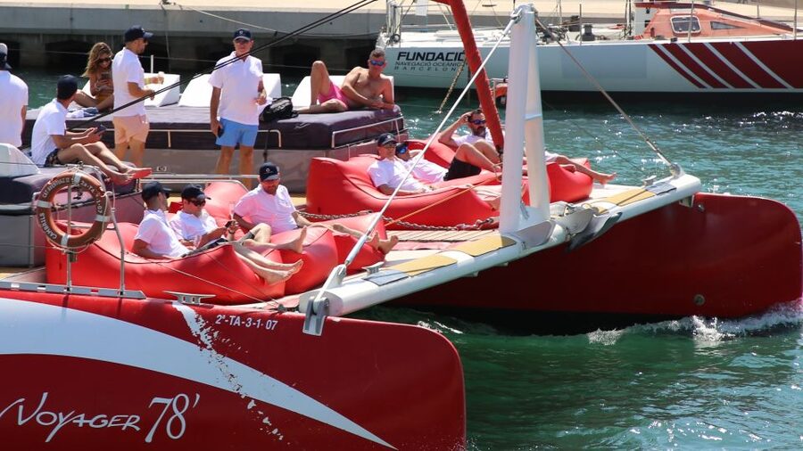 Cambrils: Catamaran Cruise with Drinks and BBQ Lunch Option - Cap Salou, La Pineda, and the swim stop