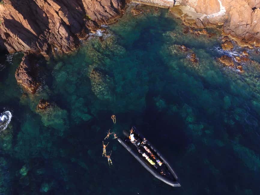 Cannes: Estérel Massif Boat Excursion - Théoule-sur-Mer and the change from resort coast to wild shore