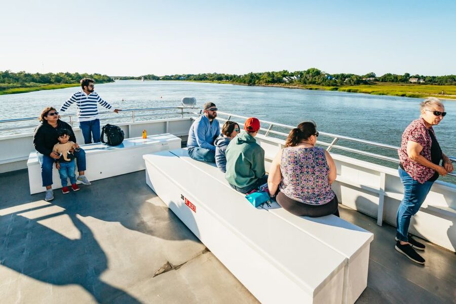 Cape May: Cape May Island Sunset Cruise & Dolphin Watching - Dolphin watching near Cape May Point