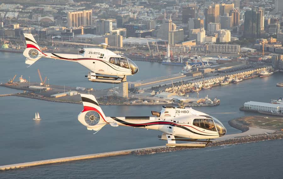 Cape Town: 2 Oceans Helicopter Flight with Boat Tour Ticket - Checking in at the V&A Waterfront Helipad