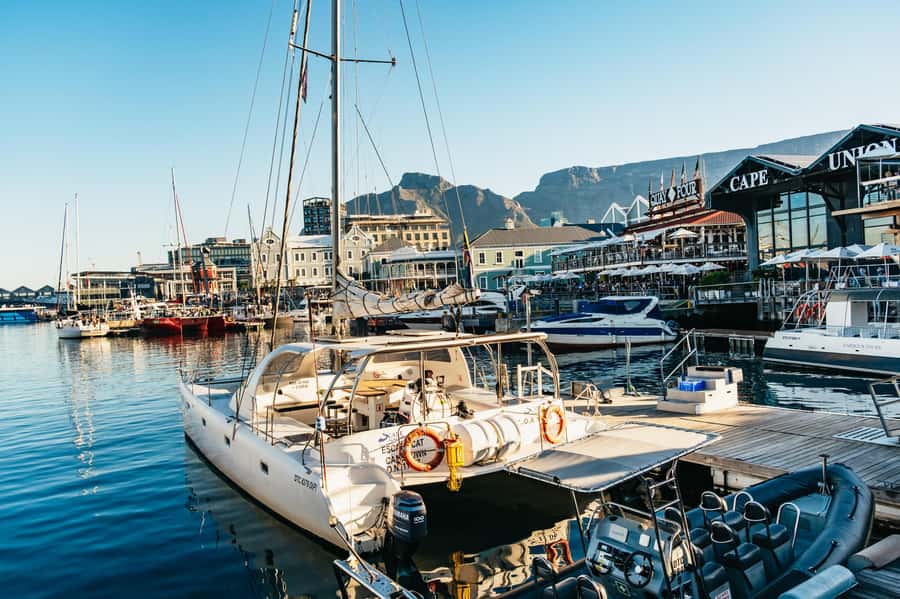 Cape Town: Sunset Catamaran Cruise on Table Bay with Bubbles - Granger Bay and the search for wildlife