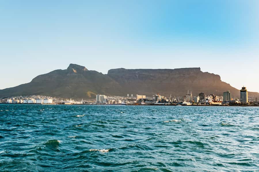 Cape Town: Sunset Catamaran Cruise on Table Bay with Bubbles - Returning to a lit-up Cape Town