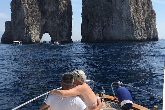 Capri Boat Tour from Sorrento: Swim, Grottos & Light Lunch - Seeing Marina Grande from the water