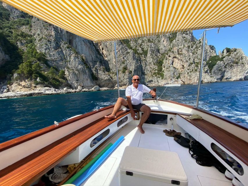 Capri: Island and Grottos Boat Cruise with Snacks and Drinks - The White Grotto and Capri’s sculpted coast