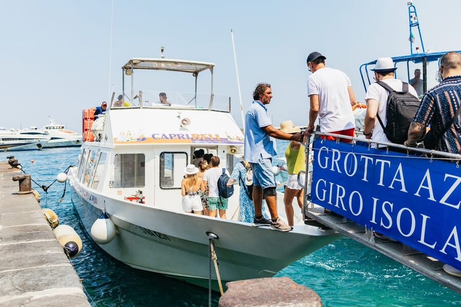 Capri: Island Boat Tour and Optional Blue Grotto Visit - Key points to know before you go