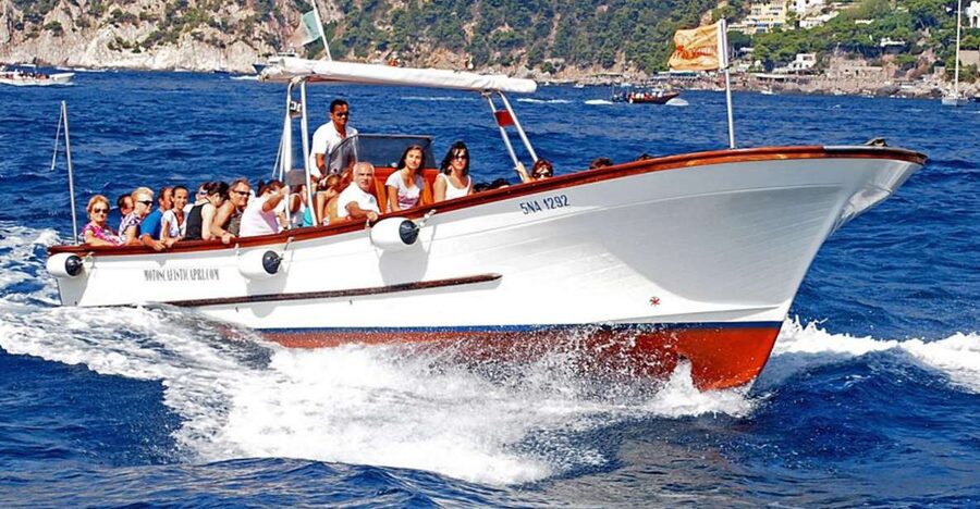Capri: Island Boat Tour with Blue Grotto Stop - Starting at Marina Grande and choosing your timing