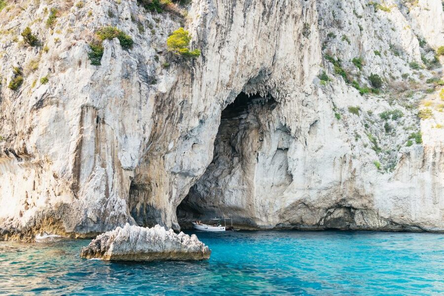 Capri: Island Boat Trip with Grottos - Faraglioni Rocks and Marina Piccola