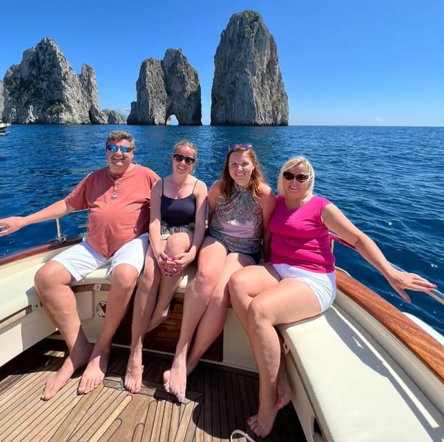 Capri: Scenic Boat Tour with Swimming, Limoncello & Snack - Grotta Rossa and the return ride