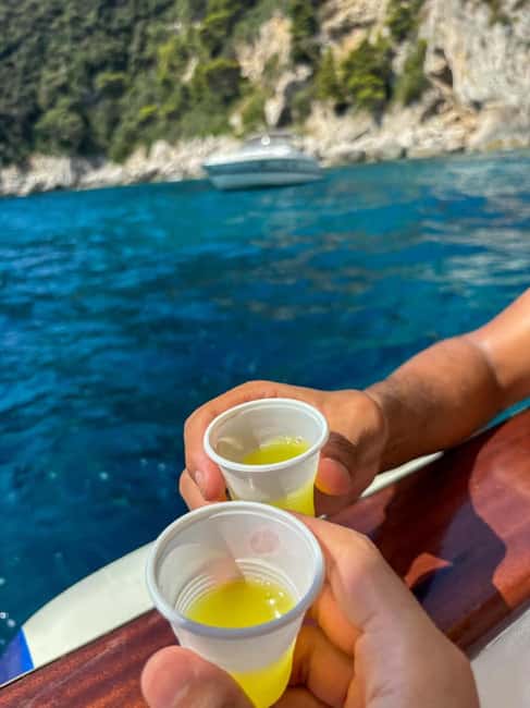 Capri: Scenic Boat Tour with Swimming, Limoncello & Snack - What the $79 price gets you