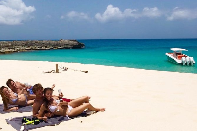 Captain Bob Speed Boat, Snorkeling, Beach Tour & Lunch St Maarten - Pinel Island: the slow hour in the middle