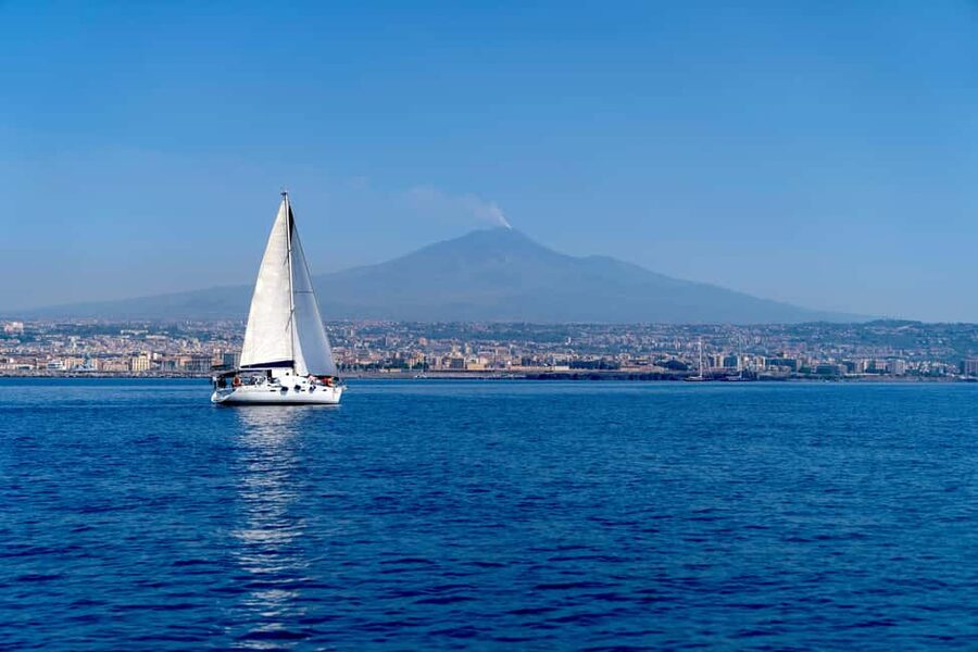 Catania: Cyclops Coast Cruise with Appetizer & Snorkeling - Lachea Island: your first chance to swim