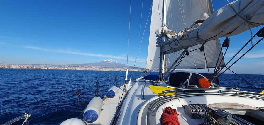 Catania: Cyclops Coast Cruise with Appetizer & Snorkeling - The Sicilian aperitif onboard