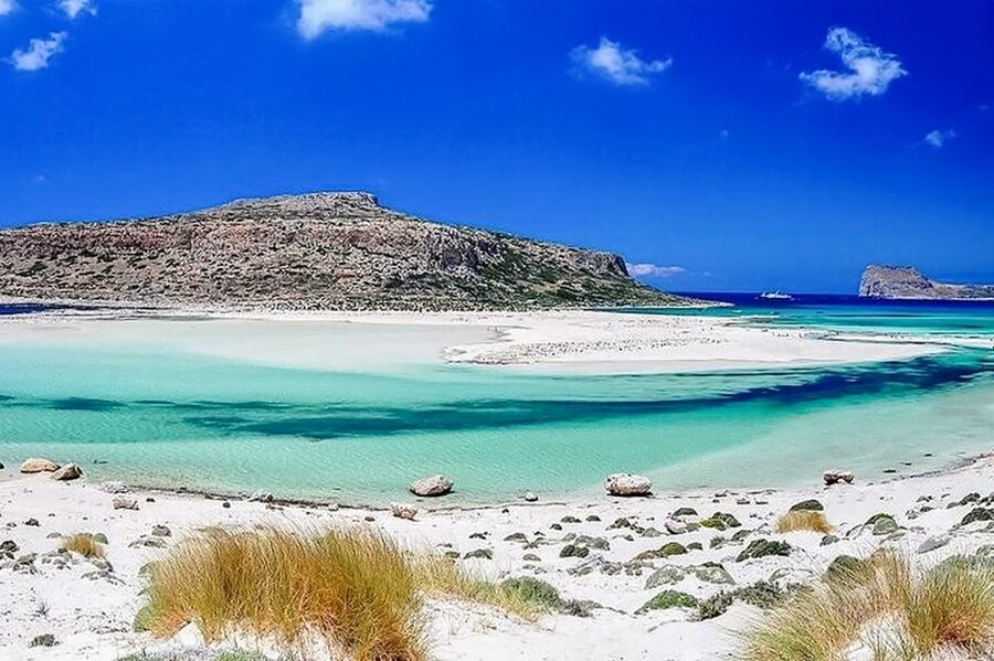 Chania Areas/Kalyves:Gramvousa Island & Balos,Boat Tkt Extra - The ferry ride to Gramvousa at about 10:40