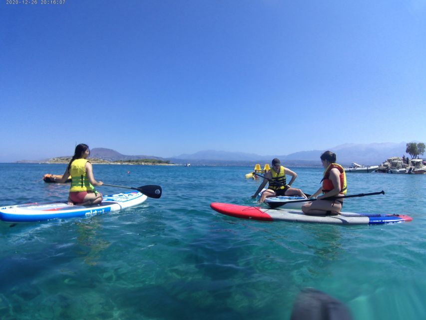Chania: Boat Trip with Guided Snorkeling & Stand-Up Paddling - Pickup details that can affect your day