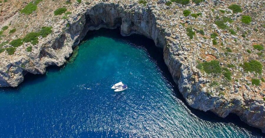 Chania: Boat Trip with Guided Snorkeling & Stand-Up Paddling - Stop two: a second look at Crete’s marine life