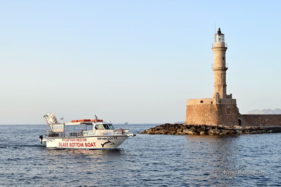 Chania Town: Glass-Bottom Boat Cruise to Thodorou & Lazareta - Thodorou Island and the search for Kri-Kri goats