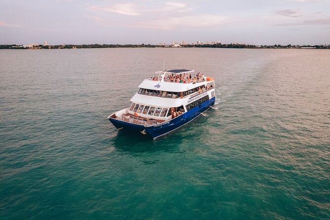 Charles Darwin Dinner Cruise - Sunset from the sundeck or cabin