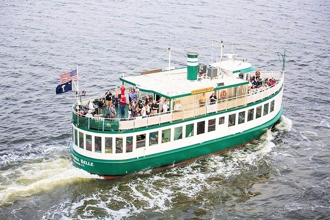 Charleston Harbor History Day-Time or Sunset Boat Cruise - The Carolina Belle and the seating question