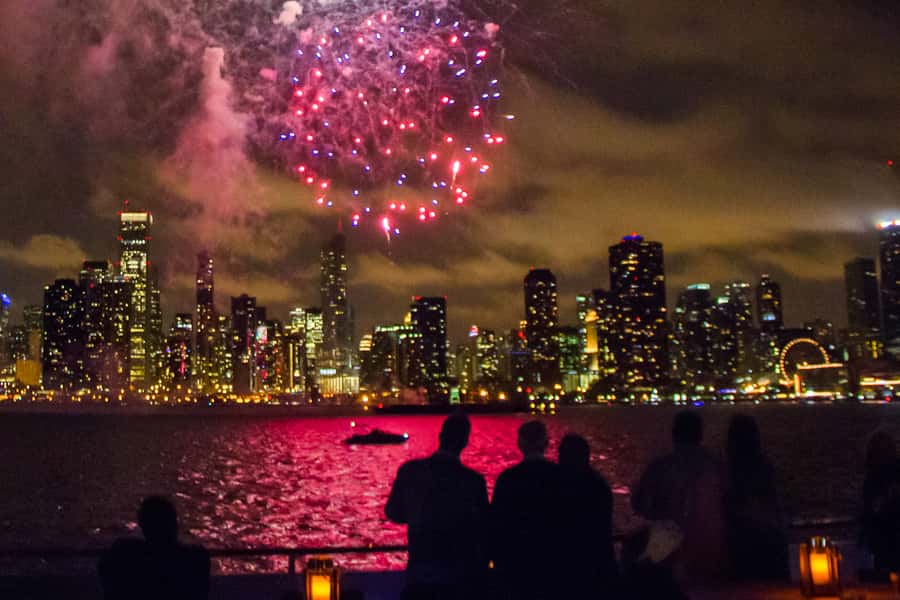 Chicago: Fireworks Cruise with Lake or River Viewing Options - Fireworks viewing depends on where you sit