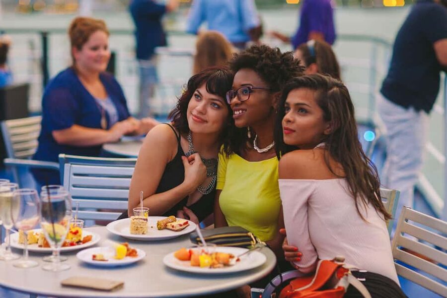 City Cruises Norfolk: Lunch, Brunch, or Dinner Buffet Cruise - The Elizabeth River Views and Navy Vessels