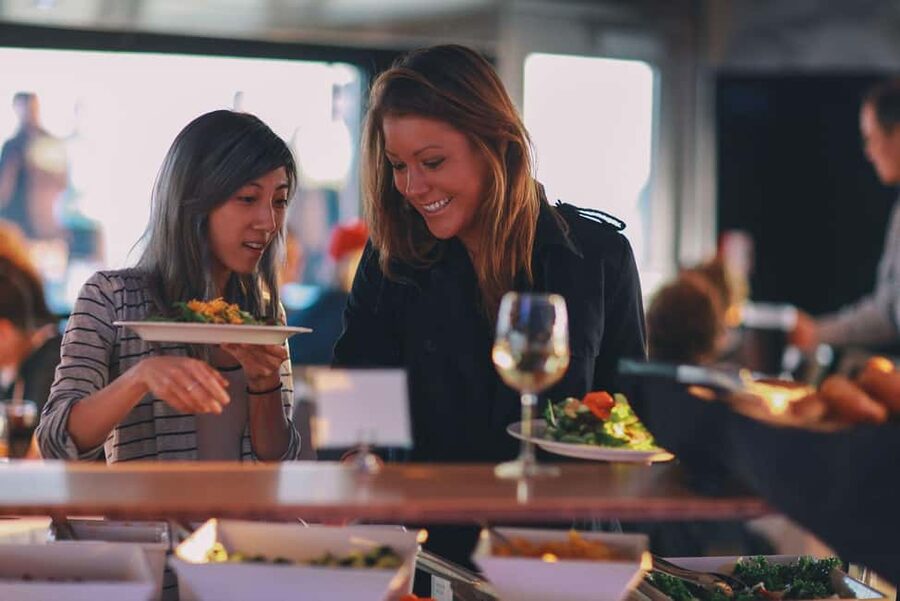 City Cruises Norfolk: Lunch, Brunch, or Dinner Buffet Cruise - Service, Seating, and the Pace of the Meal