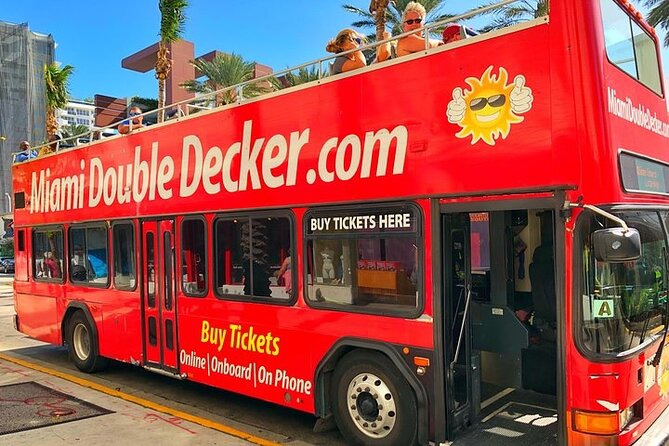 City Half Day Tour of Miami by Bus with Sightseeing Cruise - South Beach and downtown from the road