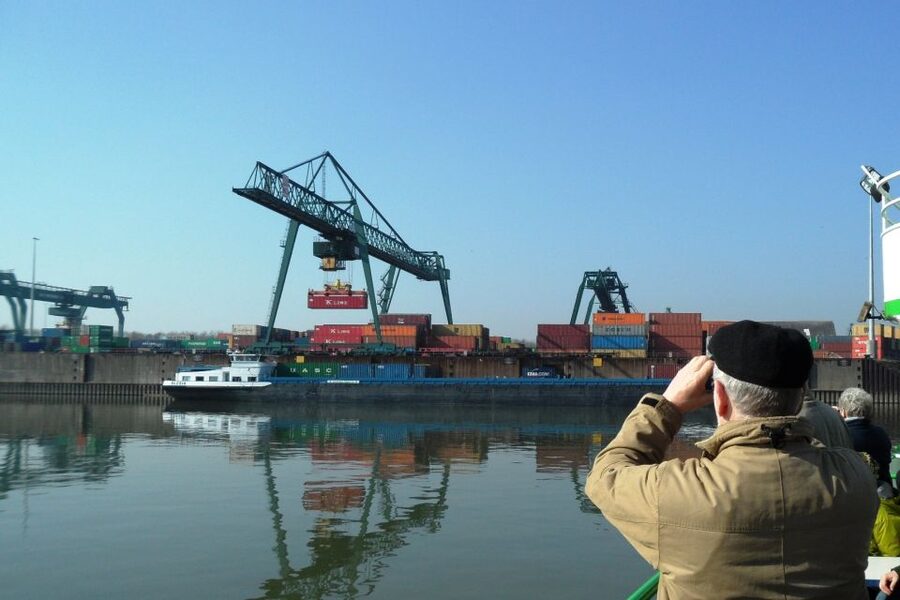Cologne: 3-Hour Harbor Tour Cruise - Rheinau Harbor gives the tour its historical starting point