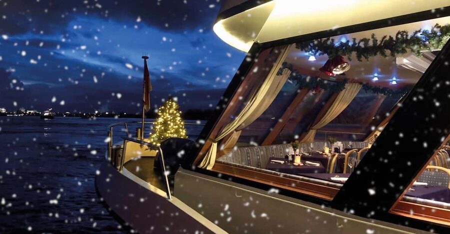 Cologne: Rhine River Winter Cruise with Festive Music - Boarding the warm lower deck