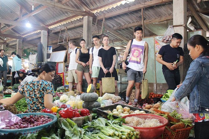 Cooking Class Hoi An:Local Market, Basket Boat, Fishing & Cooking - Shopping for ingredients at Hoi An Market