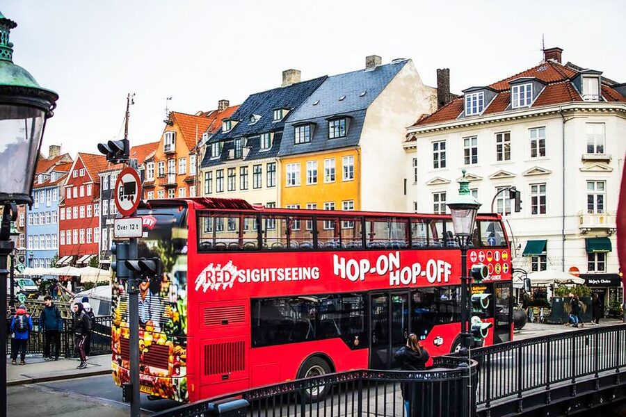 Copenhagen: Hop-On Hop-Off Bus Tour with Boat Tour Option - Nyhavn and the one-hour canal cruise