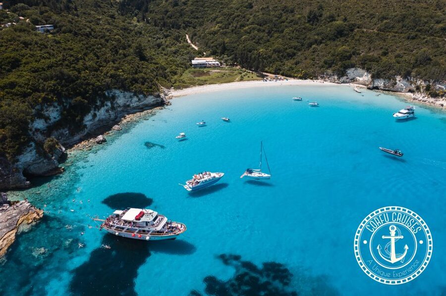 Corfu/Benitses/Lefkimmi: Paxos, Antipaxos, & Caves Cruise - Leaving from Benitses or Lefkimmi