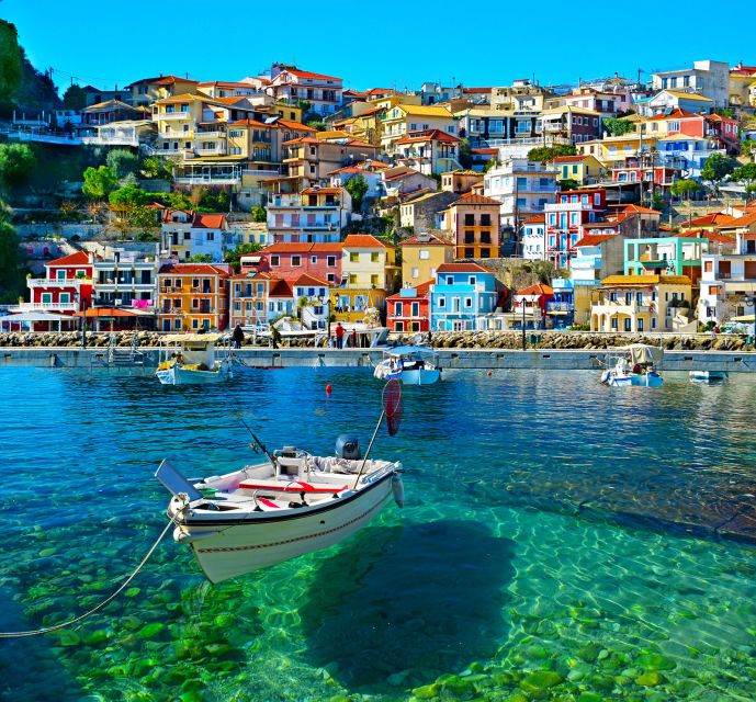 Corfu: Parga, Sivota and Blue Lagoon Full-Day Boat Cruise - Food, seating and what to pack