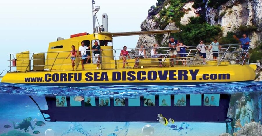 Corfu: Underwater Cruise in Paleokastritsa - Inside the 2.2-Meter Underwater Cabin