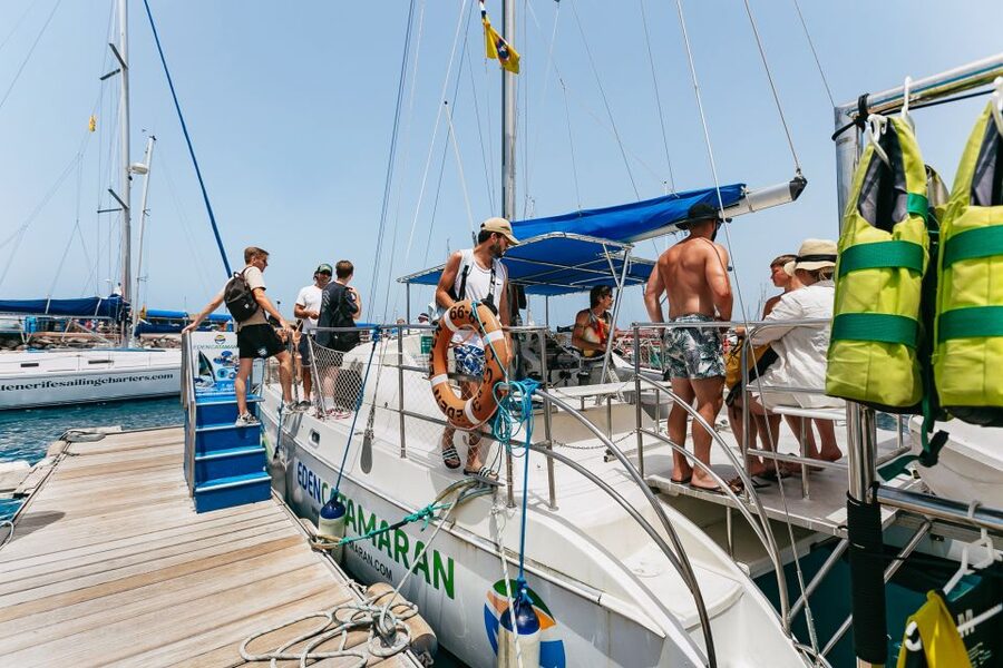 Costa Adeje: Whale Watching Catamaran Tour with Drinks - Booking details worth knowing