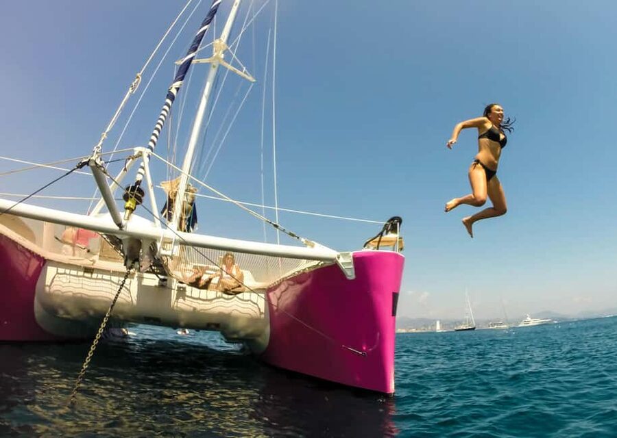 Côte d'Azur: Half-Day Coastline Catamaran Sailing Tour - Key points to know before booking