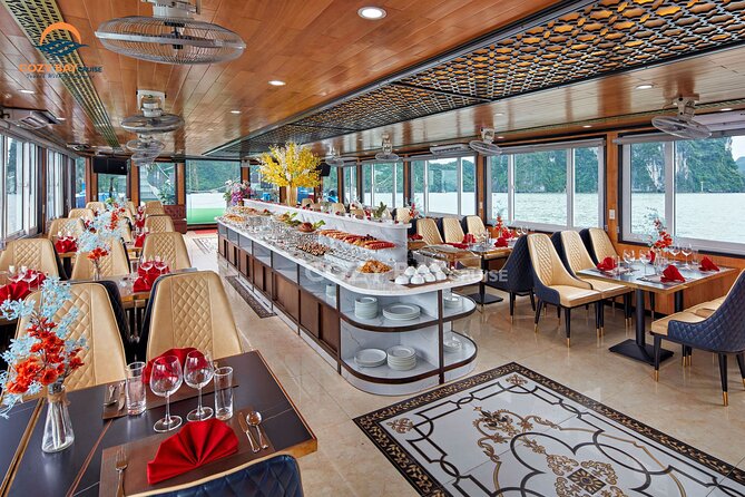 Cozy Bay Halong 5-Star Day Cruise, Buffet, Cave, Kayak, Swimming - Key things to know before booking