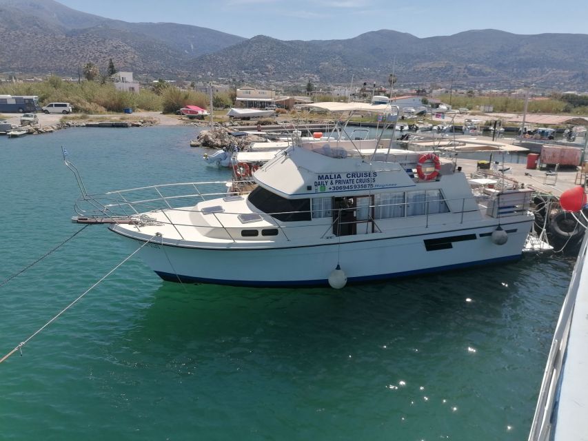 Crete: Snorkeling Boat Trip with Lunch and Transfer - Setting out from Malia for a short sea escape