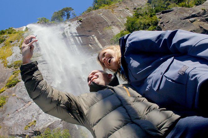 Cruise Milford NZ Small Boutique Cruise Experience - Waterfalls are the real weather report