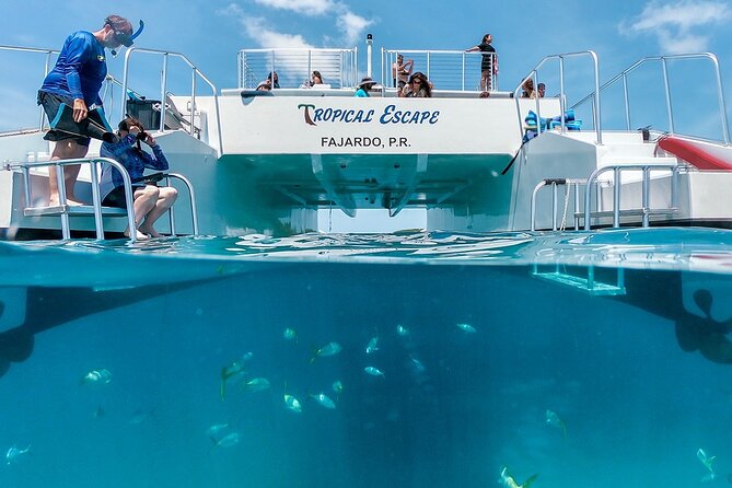 Culebra Snorkeling Tour by Catamaran from Fajardo - Lunch, rum drinks, and an easy break