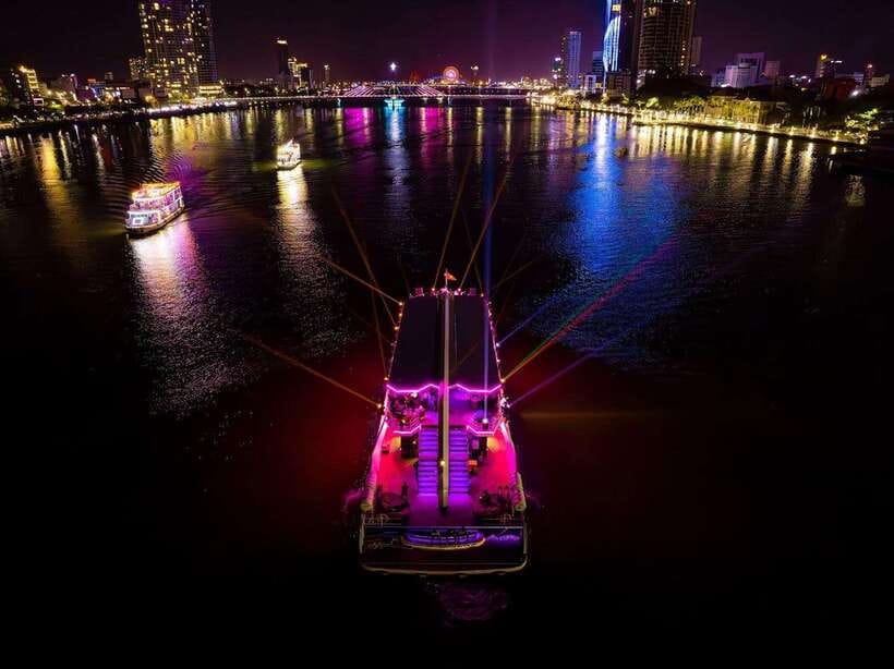 Da Nang: Poseidon Cruise with Dinner and Dragon Bridge Show - Checking in at 36 Bach Dang Street