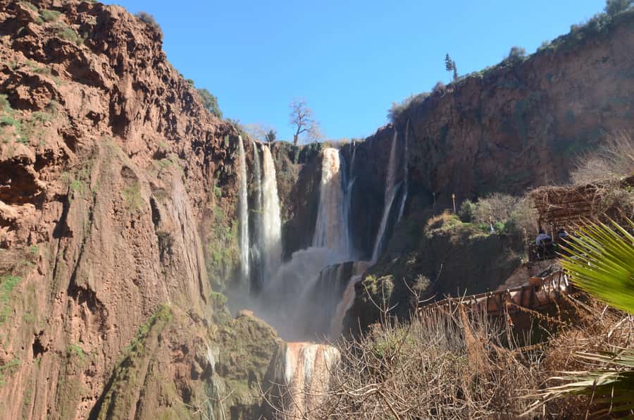 Day Trip To Ouzoud Waterfalls & Boat Ride From Marrakech - Barbary macaques around the falls