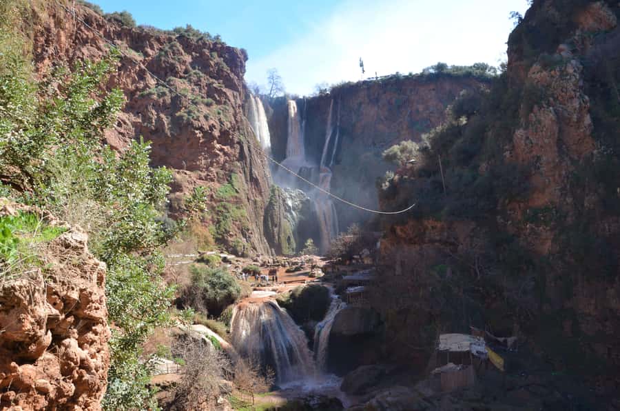 Day Trip To Ouzoud Waterfalls & Boat Ride From Marrakech - Lunch with a view, but check the bill