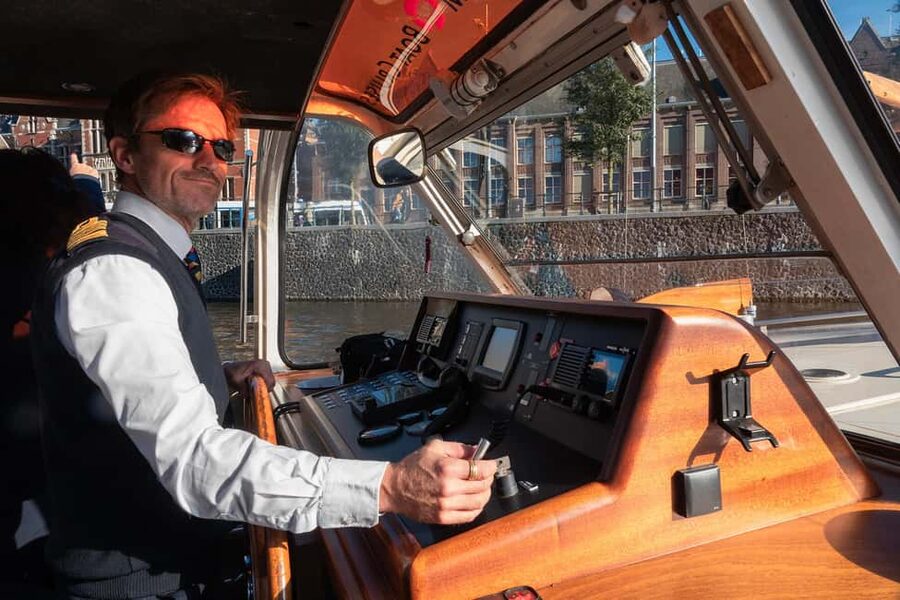 Discover Amsterdam: Luxury Canal Cruise with a Local Skipper - The Amstel and the Skinny Bridge