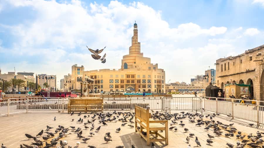 Doha: City Highlights Tour and Traditional Dhow Boat Cruise - The Pearl-Qatar shows Doha’s polished side