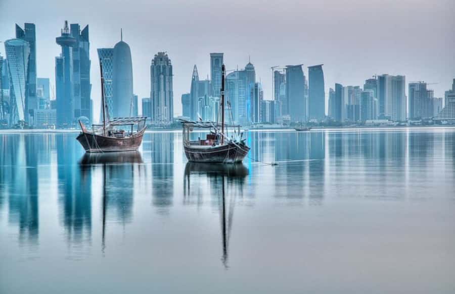 Doha: Sunset Experience, Traditional Dhow Cruise with Dinner - From the meeting point to the dhow harbour