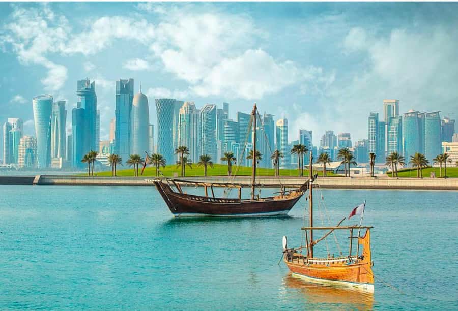 Doha: Sunset Serenade Skyline Dhow Cruise with Buffet Dinner - Key Points At A Glance
