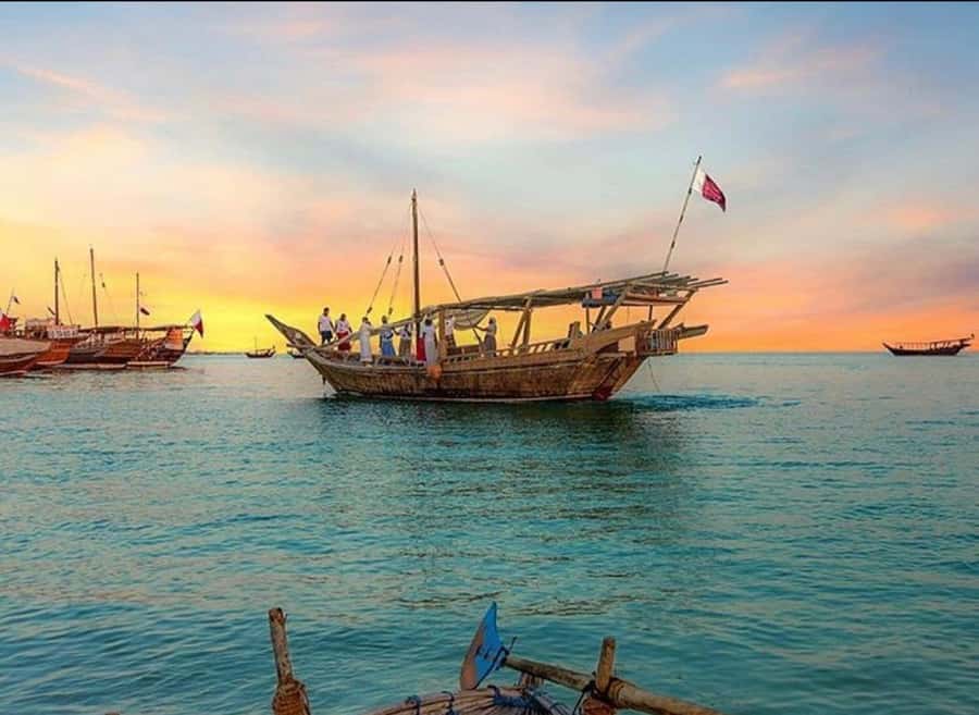 Doha: Sunset Serenade Skyline Dhow Cruise with Buffet Dinner - Timing Your Departure For Better Light