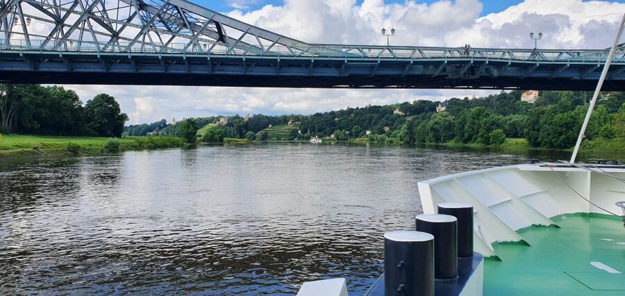 Dresden: River Sightseeing Boat Cruise - The old town from the Elbe